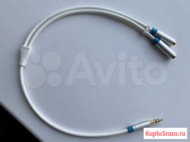 Разветвитель Vention Jack 3.5 - 2 x Jack 3.5 Новый Томск - изображение 1