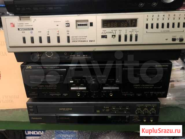 Видмагнитофон электроника вм-12 дека JVC нерабочие Ростов-на-Дону - изображение 1