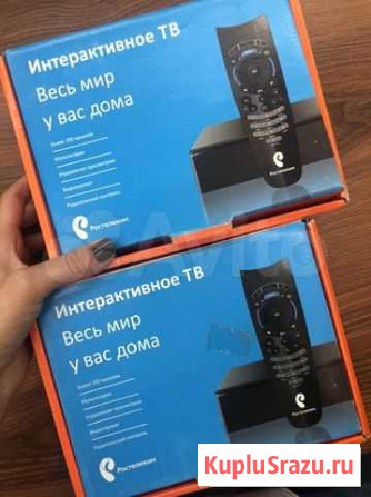 TV приставка Ростелеком 2шт Яблоновский - изображение 1