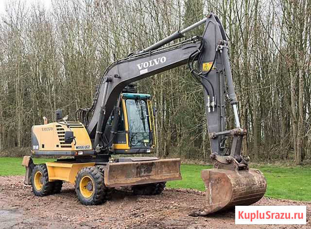 Услуги колесного экскаватора volvo EW 160 C Петрозаводск - изображение 1