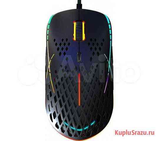 Игровая мышь hiper Aero A-2 чёрная (USB, 8 кнопок Казань