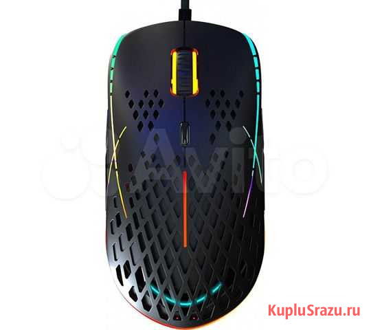 Игровая мышь hiper Aero A-2 чёрная (USB, 8 кнопок Казань - изображение 1