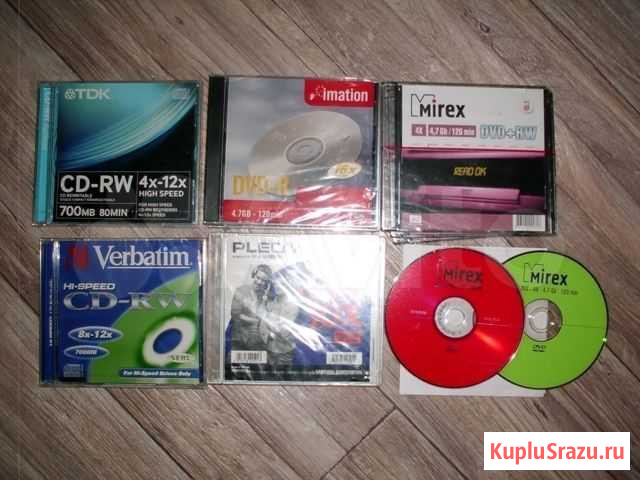 Новые запакованные диски DVD и CD Магнитогорск - изображение 1