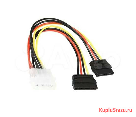 Переходник Molex- 2 SATA Новосибирск - изображение 1