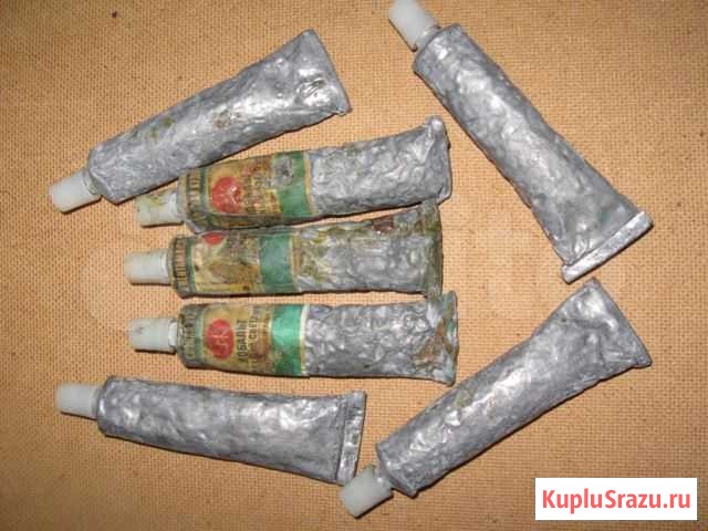 Краски масляные советские художественные Пионерский - изображение 1