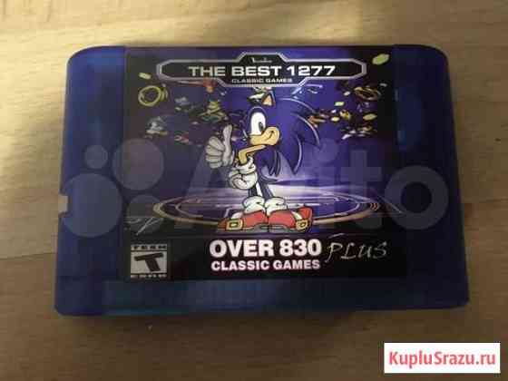 Картридж sega 16 bit с over много игр Рязань