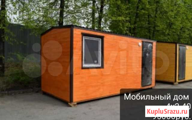 Теплые деревянные бытовки, домики и бани для дач Кугеси - изображение 1