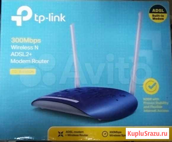 Wi-Fi роутер TP-link TD-W8960N Таганрог - изображение 1