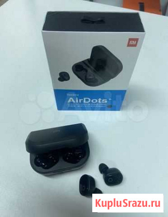 Наушники беспроволочные в кейсе Xiao Mi AirDots + Тула - изображение 1