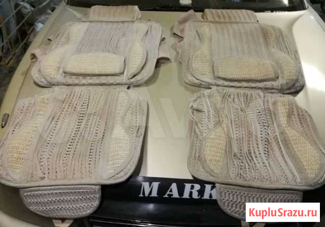 Продам накидки на передние сидения Благовещенск - изображение 1