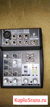 Микшерный пульт behringer xenyx 502 Благовещенск - изображение 1