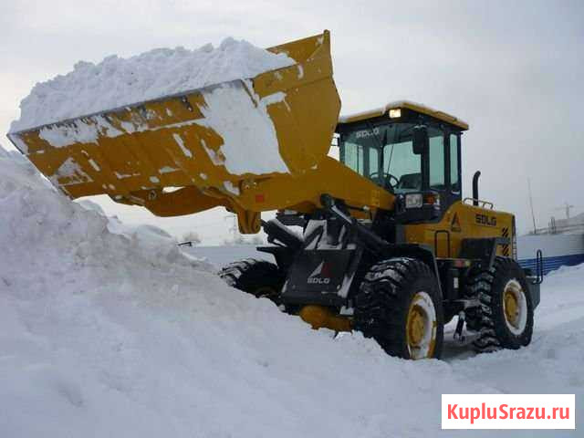 Фронтальный погрузчик, уборка снега Омск - изображение 1