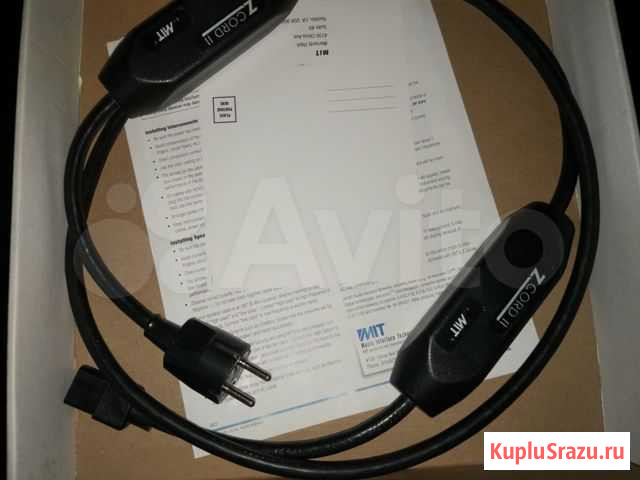 MIT Z Cord II -AC Power cable 2м Ростов-на-Дону - изображение 1