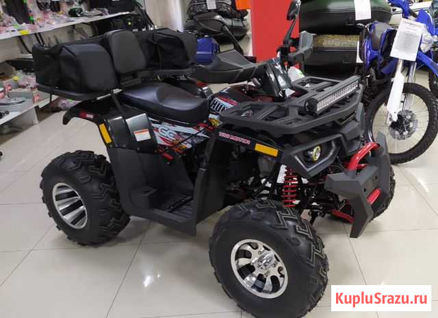 Квадроцикл avantis hunter 200 NEW premium чёрный Омск - изображение 1