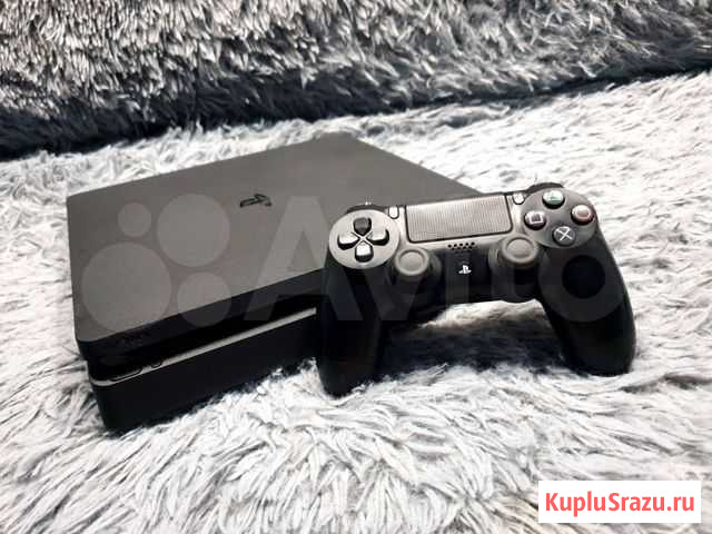 Sony PS4 Slim 1Tb + 12 игр. Рассрочка. Обмен Кемерово - изображение 1