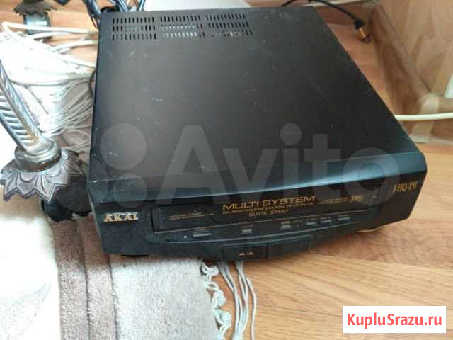 Плеер пишущий японский Акай для касет VHS Кострома - изображение 1