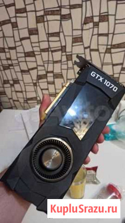 Видеокарта geforce gtx 1070 turbo Asus Пушкино - изображение 1