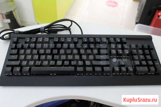 Игровая клавиатура oklick 920G Iron Edge - Б/У Ростов-на-Дону - изображение 1