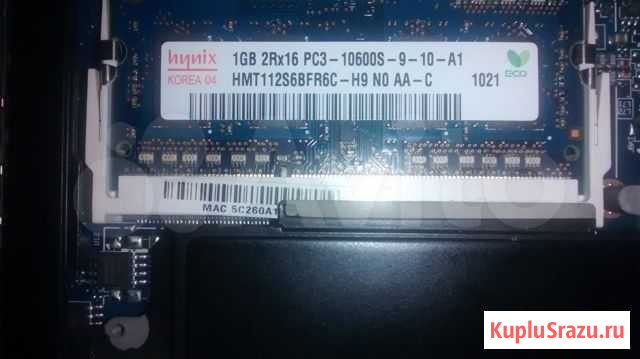 Оперативная память Hynix DDR3 1066 SO-dimm 1Gb Балашиха - изображение 1