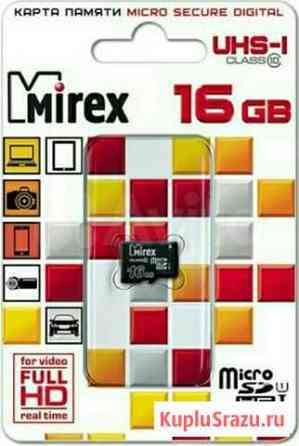 Карта памяти MicroSD 16GB Mirex Симферополь