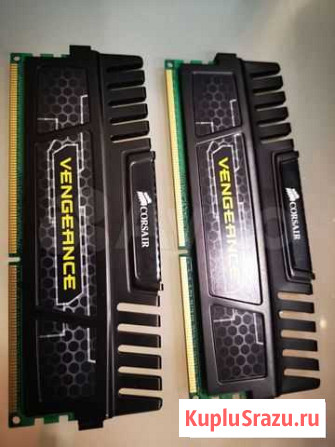 Corsair Vengeance CMZ8GX3M2A1600C9 DDR3 - 2x4гб Томск - изображение 1
