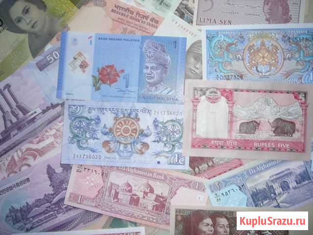 Лот № 6. 30 банкнот Азии Пресс. UNC Екатеринбург - изображение 1