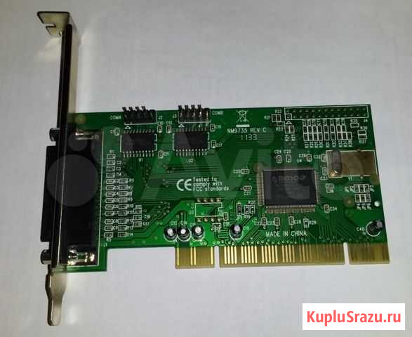 Контроллер LPT+2COM moschip PCI внутренний Саратов - изображение 1