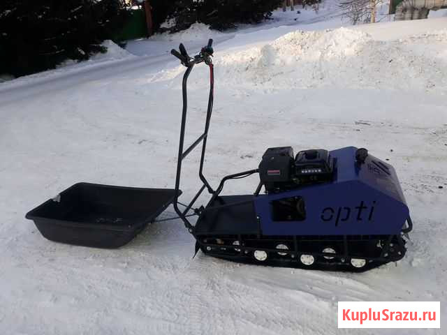 Мотобуксировщик опти 3 15л.с (металл) Кемерово - изображение 1