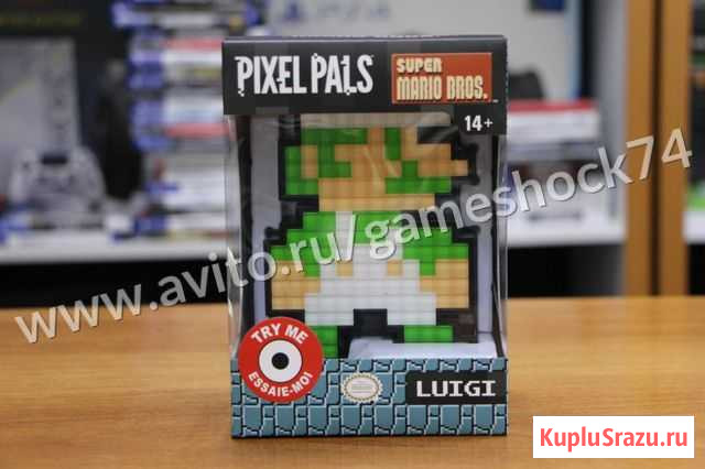 Светящаяся фигурка Pixel Pals: Super Mario Bros Челябинск - изображение 1