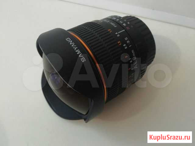 Samyang fisheye, 8 мм 3.5 для Никона Бийск - изображение 1