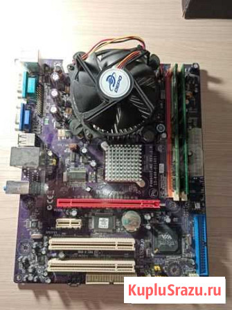 Комплект 775 сокет (Celeron, 1gb) Астрахань - изображение 1