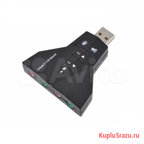 USB-звуковая карта tishric 7,1 Москва - изображение 1