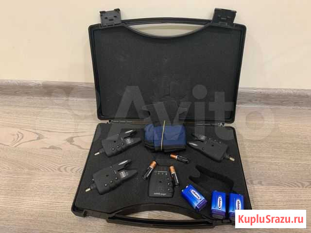 Набор сигнализаторов поклёвки Kosadaka W99S - 3+1 Подольск - изображение 1