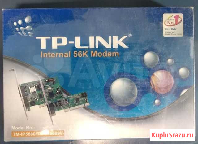 Факс-модем внутренний 56K TP-link (новый) Ангарск - изображение 1
