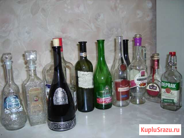 Бутылки из под коньяка, вина, водки, СССР Новомосковск - изображение 1