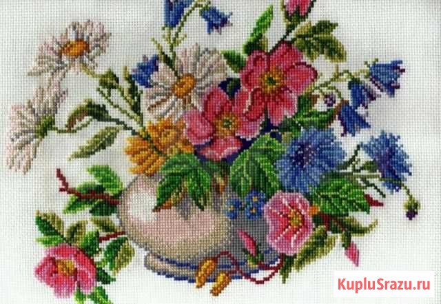 Картина вышита крестиком Елец - изображение 1