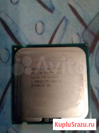 Intel Core 2 Duo E7400 Wolfdale 2800 Mhz, LGA755 Тверь - изображение 1