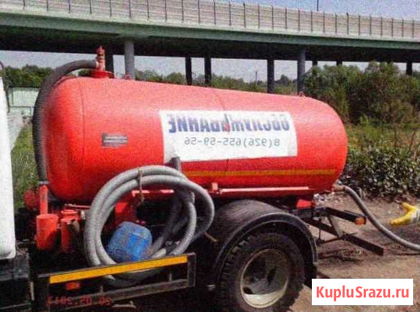 Откачка септиков, биотуалетов, автомоек, жиров, во Москва - изображение 1