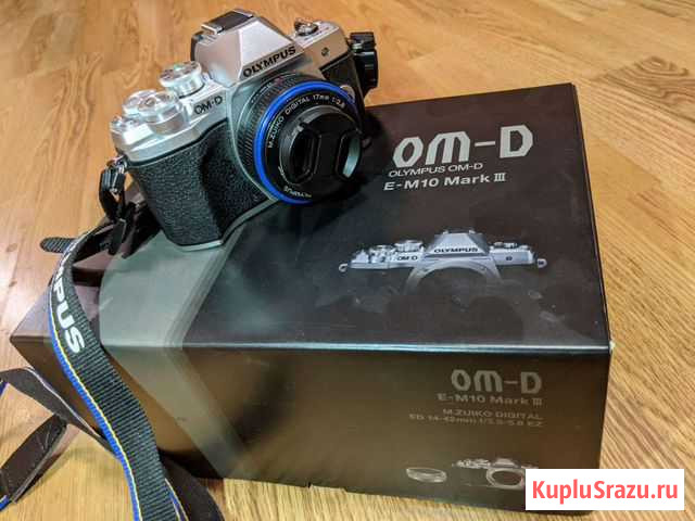 Фотоаппарат olympus om-d e-m10 mark 3 Гусев - изображение 1