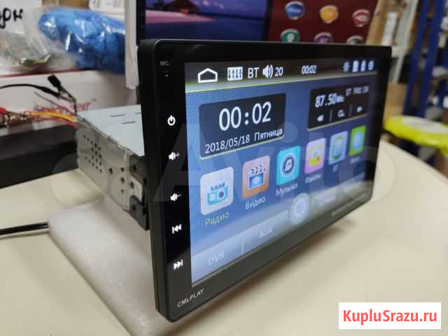 Магнитола Pioneer,экран 9 дюймов в 1-DIN Омск - изображение 1