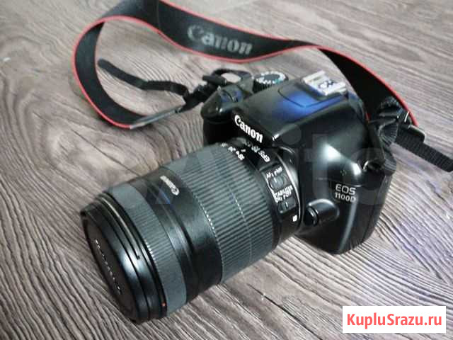 Зеркальный фотоаппарат Canon 1100D Ставрополь - изображение 1