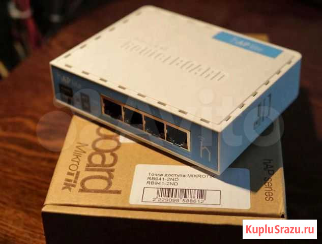 Wi-Fi роутер Mikrotik RB941-2nD Смоленск - изображение 1