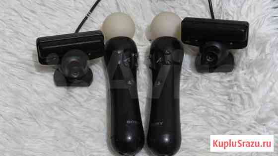 2 комплета PlayStation Move + камера PS3 Димитровград