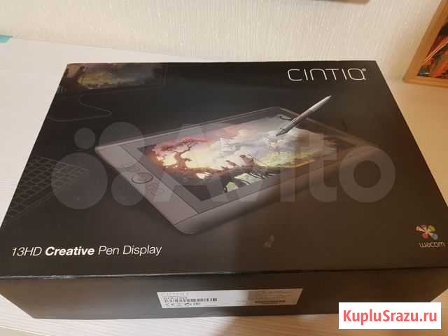 Продаю графический планшет Wacom Cintiq 13HD DTK Мытищи - изображение 1