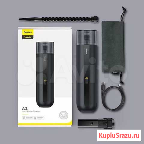 Автомобильный пылесос baseus A2 CAR vacuum cleaner Липецк - изображение 1