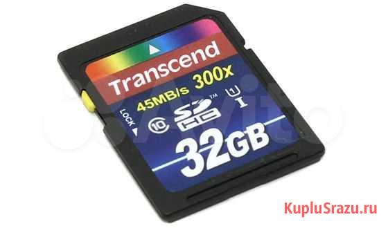 Карта памяти Transcend sdhc 32 гб (TS32gsdhc10) Альметьевск - изображение 1