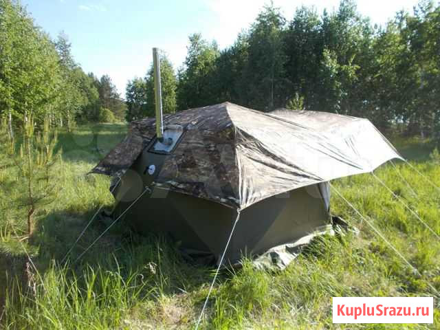 Палатка Куб 2,5 H1,9м трансформер 3-х сл+ант-дожд Чита - изображение 1