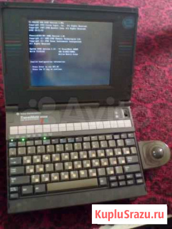 Ноутбук texas instruments 4000 1987 гв Йошкар-Ола - изображение 1