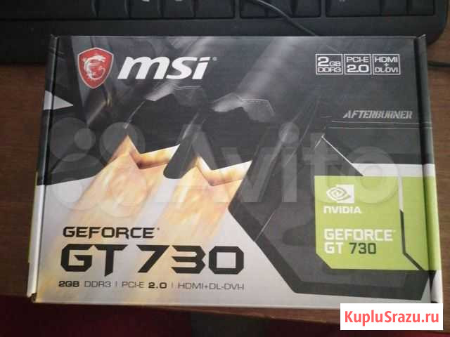 GT 730 2 гб памяти (Gigabyte) Лиски - изображение 1