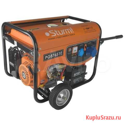 Бензогенератор sturm PG87651E Екатеринбург - изображение 1